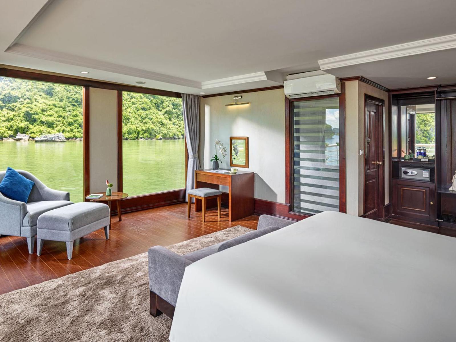 Lotus Boutique Cruise Hotell Ha Long Exteriör bild